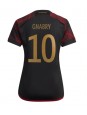 Deutschland Serge Gnabry #10 Auswärtstrikot für Frauen WM 2022 Kurzarm